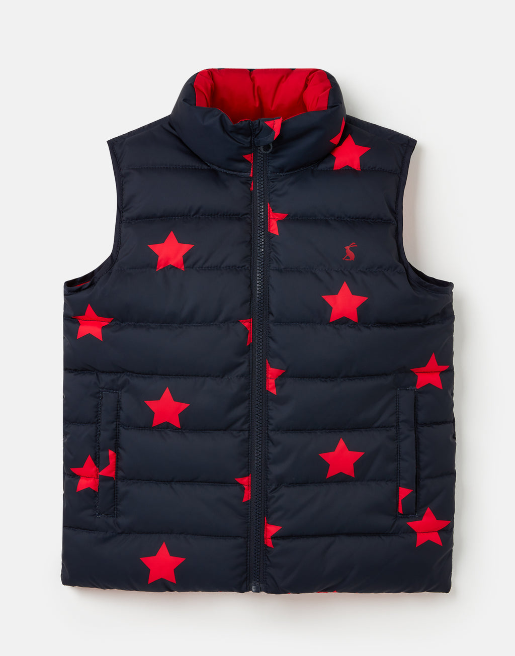 STARS FLIP IT REVERSIBLE VEST – Kinder Mode Inc