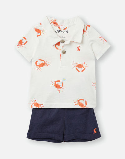 CRABY POLO AND SHORT