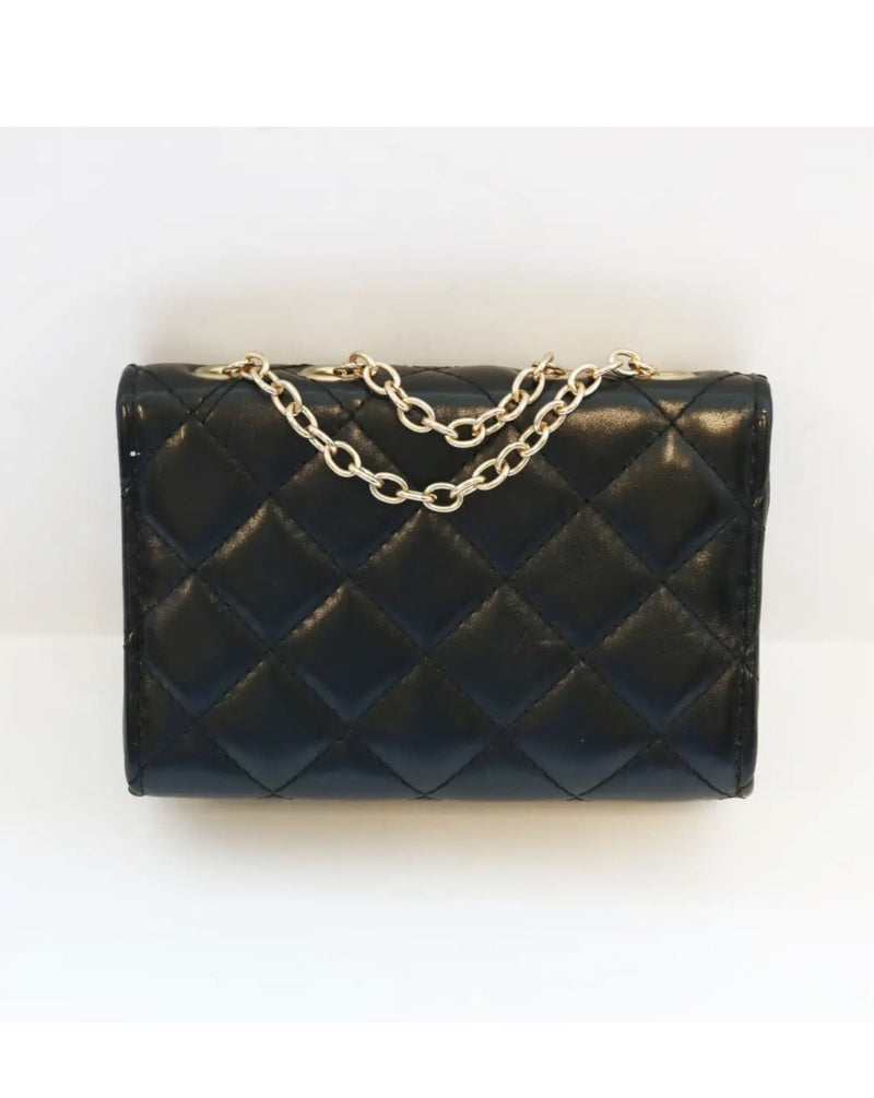 SQUARE QUILTED PURSE